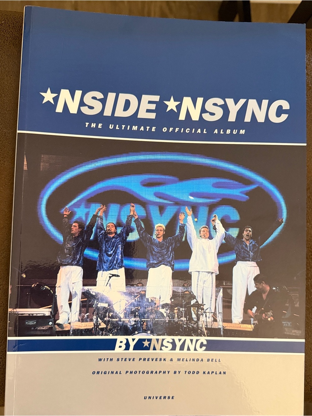 NSYNC 'Nside NSYNC' Official Album Photo Book - boy bands